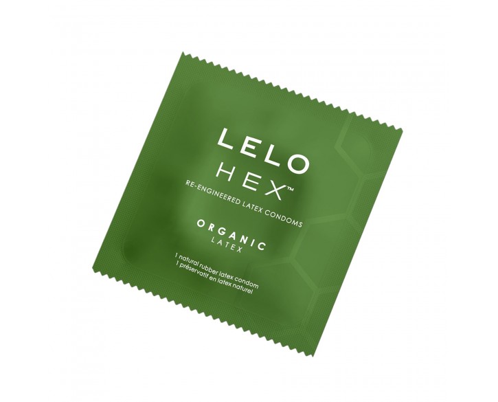 Презервативи LELO HEX Condoms Organic 36 Pack, тонкі та суперміцні