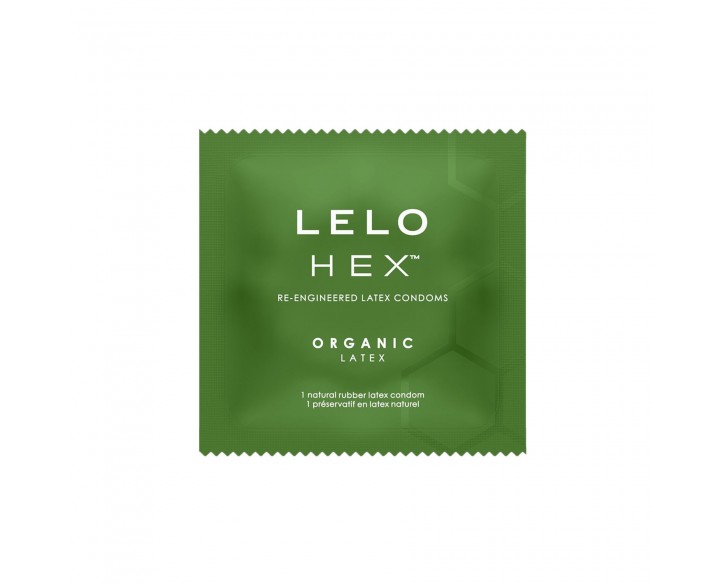 Презервативи LELO HEX Condoms Organic 36 Pack, тонкі та суперміцні