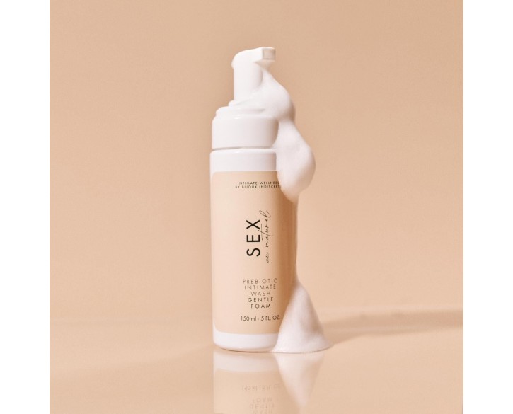 Піна для інтимної гігієни Bijoux Indiscrets Sex Au Naturel Prebiotic Intimate Wash Gentle Foam 150мл