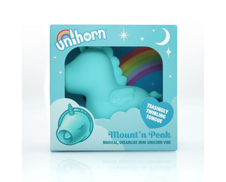 Вібратор-єдиноріжка Unihorn – Mount'n Peak, пестливий язичок