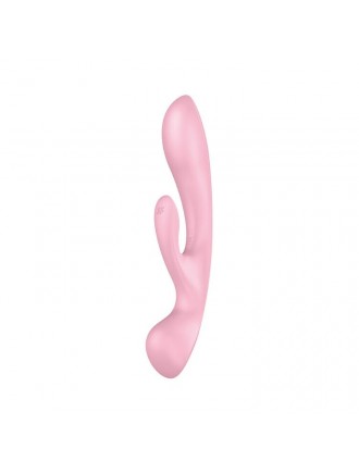 Вібратор-кролик Satisfyer Triple Oh Pink