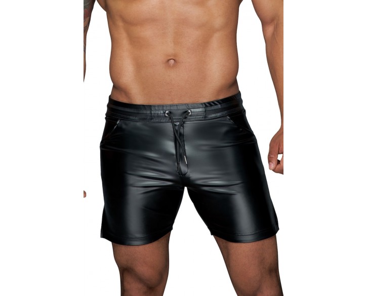 Чоловічі шорти Noir Handmade H061 Powerwetlook shorts - M