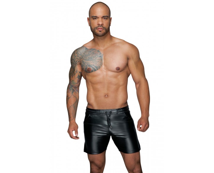 Чоловічі шорти Noir Handmade H061 Powerwetlook shorts - M