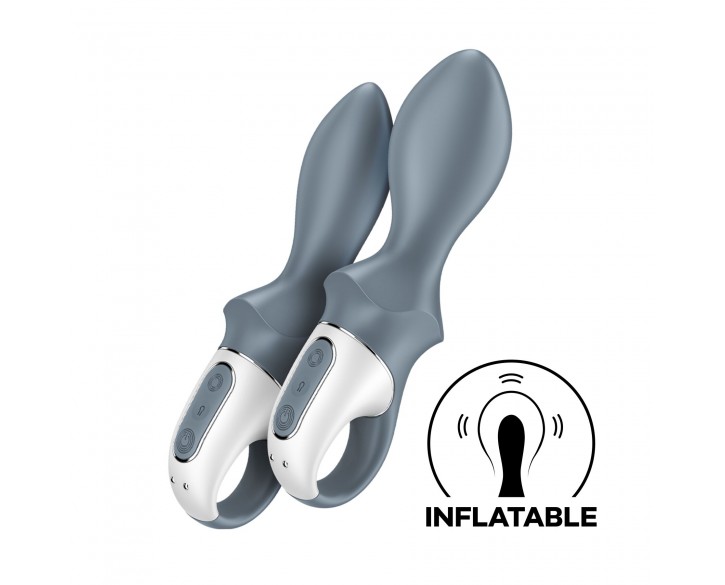 Анальний вібратор Satisfyer Air Pump Booty 1, надувається