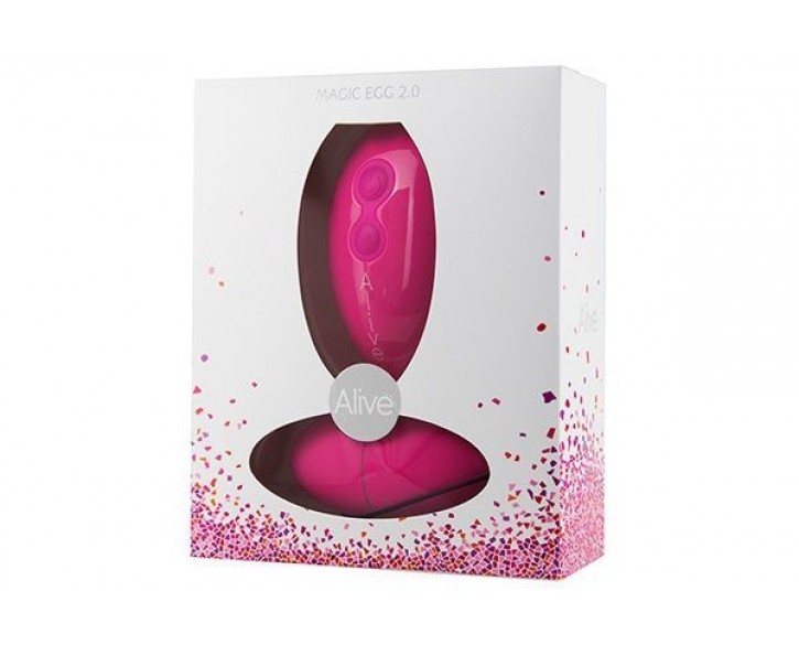 Віброяйце Alive Magic Egg 2.0 Pink із пультом ДУ