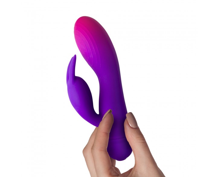 Вібратор-кролик Rocks Off Glo Girl - Rabbit