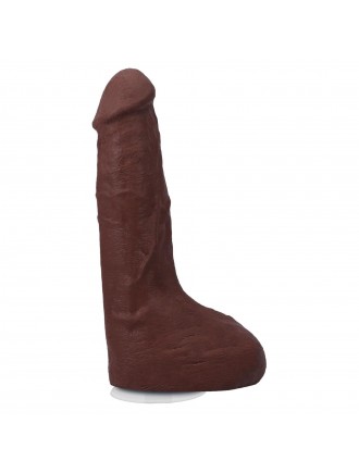 Фалоімітатор, що кінчає Doc Johnson The Realistic Cock ULTRASKYN - Squirting 9,5 Inch Chocolate