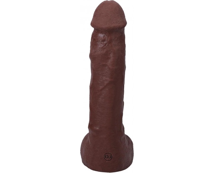 Фалоімітатор, що кінчає Doc Johnson The Realistic Cock ULTRASKYN - Squirting 9,5 Inch Chocolate