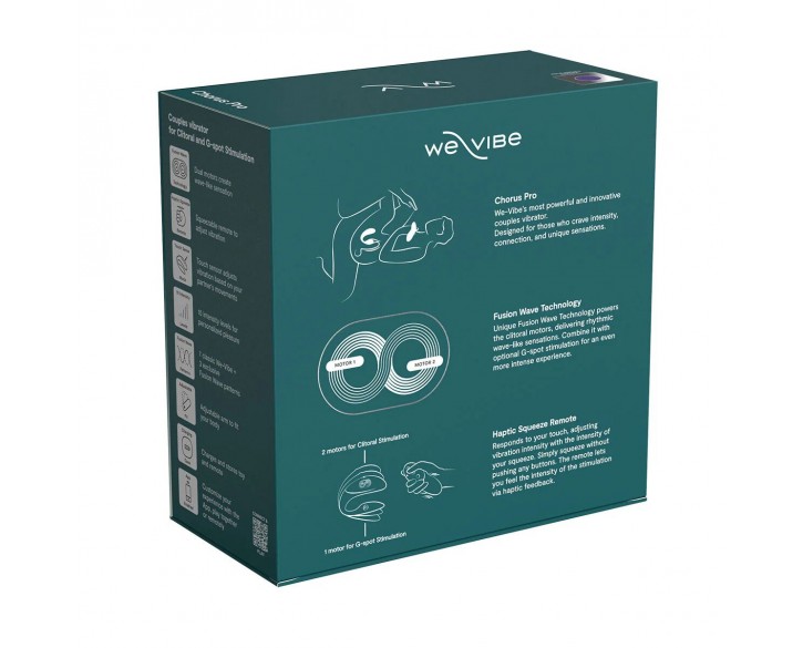 Смарт-вібратор для пар We-Vibe Chorus Pro Cosmic Purple