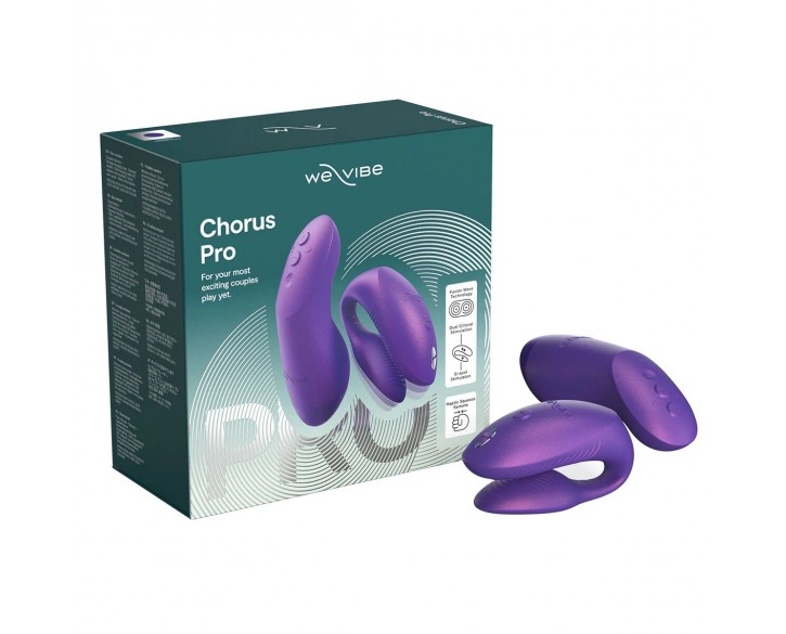 Смарт-вібратор для пар We-Vibe Chorus Pro Cosmic Purple