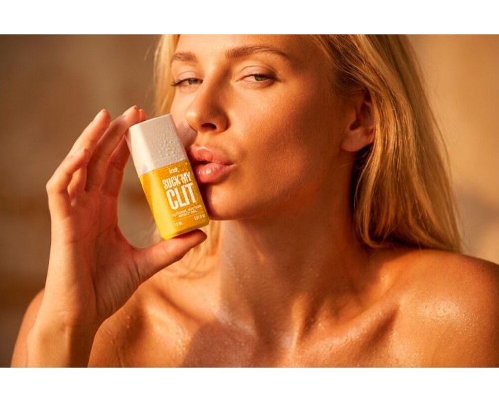 Смоктайзер для клітора Intt Suck My Clit Tropical Mango (15 мл), манго, гель з ефектом посмоктування