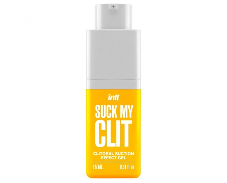 Смоктайзер для клітора Intt Suck My Clit Tropical Mango (15 мл), манго, гель з ефектом посмоктування
