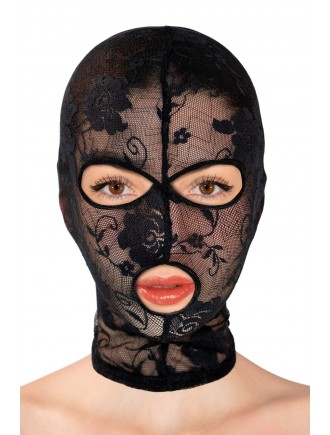 Капюшон для БДСМ Fetish Tentation Patterned fishnet hood