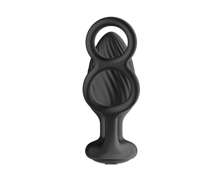 Анальна вібропробка Nexus Tornado Cock and Ball Ring