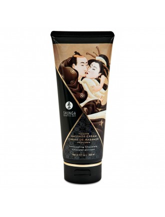 Їстівний масажний крем Shunga Kissable Massage Cream – Intoxicating Chocolate (200 мл)