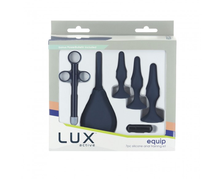 Набір анальних іграшок для новачків Lux Active – Equip – Silicone Anal Training Kit