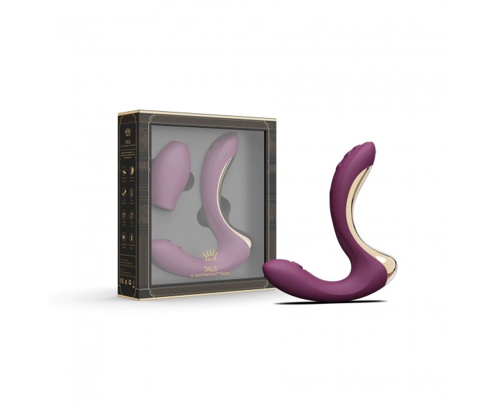 Вібратор Zalo – Talis G-Spot PulseWave Vibrator Velvet Purple