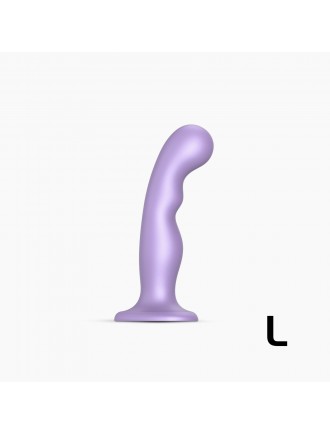 Насадка для страпона Strap-On-Me Dildo Plug P&G Lilas Metallic L