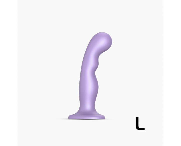 Насадка для страпона Strap-On-Me Dildo Plug P&G Lilas Metallic L