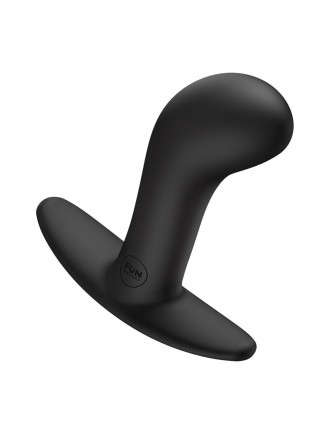 Анальна пробка Fun Factory BOOTIE L Black, діаметр 3,8 см, тонкий обмежувач