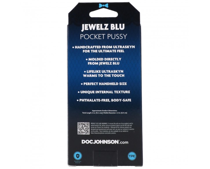 Мастурбатор Doc Johnson Jewelz Blu