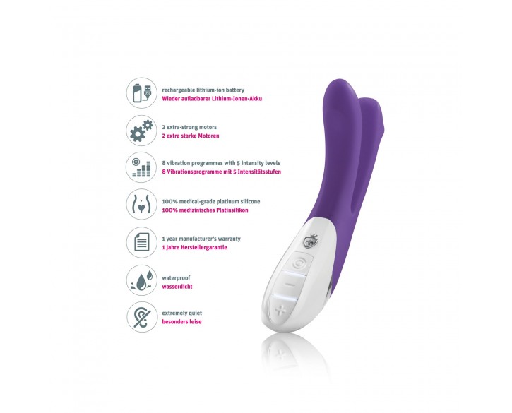 Вібратор Mystim Bon Aparte Purple