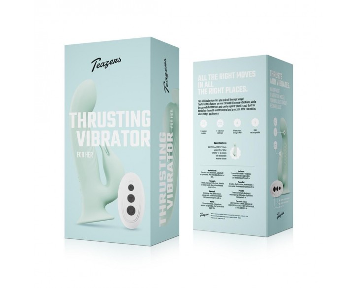 Вібратор-кролик Teazers Thrusting Vibrator