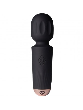 Вібромасажер Rocks Off Mini Wand Black Tulip, 16 режимів