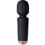 Вібромасажер Rocks Off Mini Wand Black Tulip, 16 режимів
