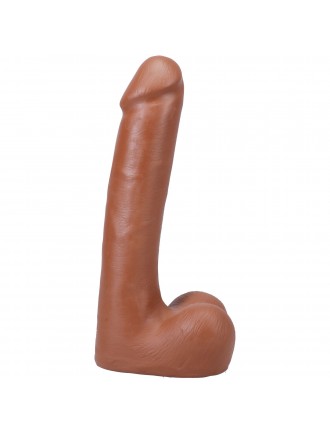 Фалоімітатор Doc Johnson The Realistic Cock ULTRASKYN - 9 Inch with Balls Caramel