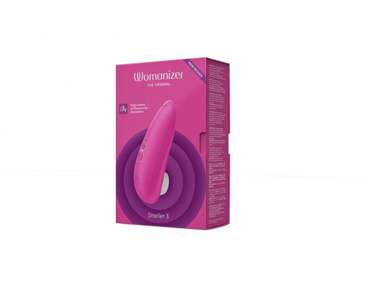 Вакуумний кліторальний стимулятор Womanizer Starlet 3 PINK