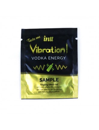 Пробник рідкого вібратора Intt Vibration Vodka (2 мл) дуже потужний