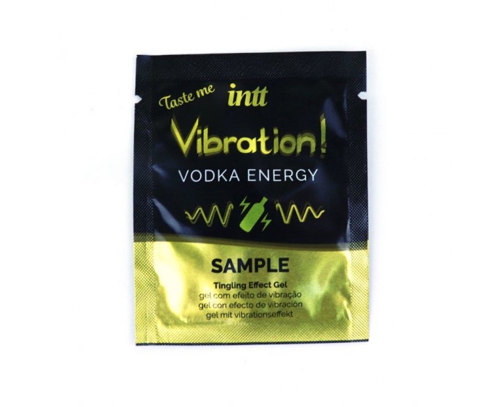 Пробник рідкого вібратора Intt Vibration Vodka (2 мл) дуже потужний