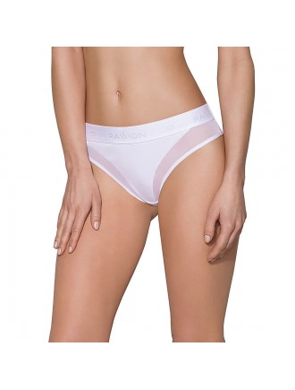 Трусики з прозорою вставкою Passion PS002 PANTIES white, size M