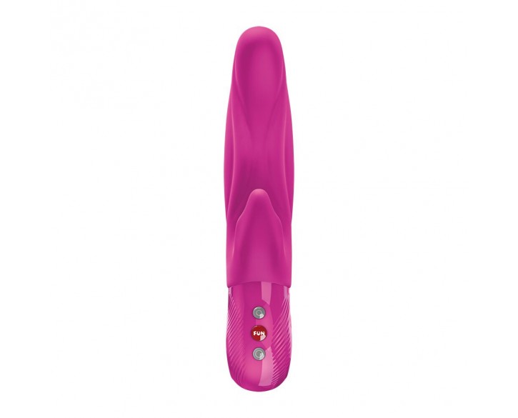 Вібратор-кролик для точки А Fun Factory LADY BI Magenta, 2 мотори, 12 режимів