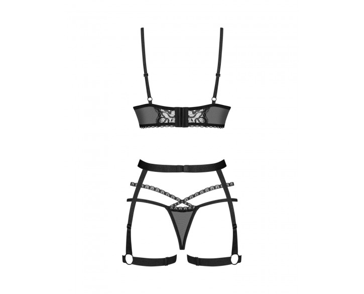 Комплект Obsessive Blomentis 3-pcs set M/L