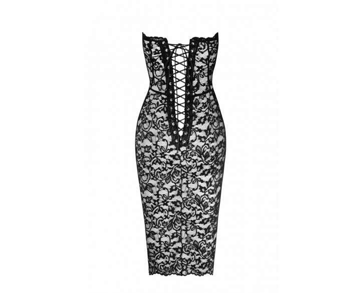 Сукня Noir Handmade F301 Catalyst lace up midi dress - M