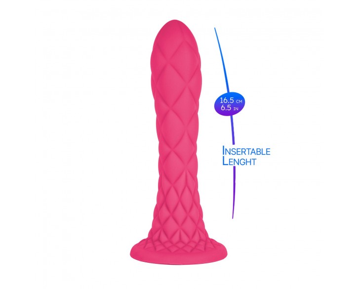 Фалоімітатор SilexD Fantasy Liquid Silicone Dreamy 7in Pink