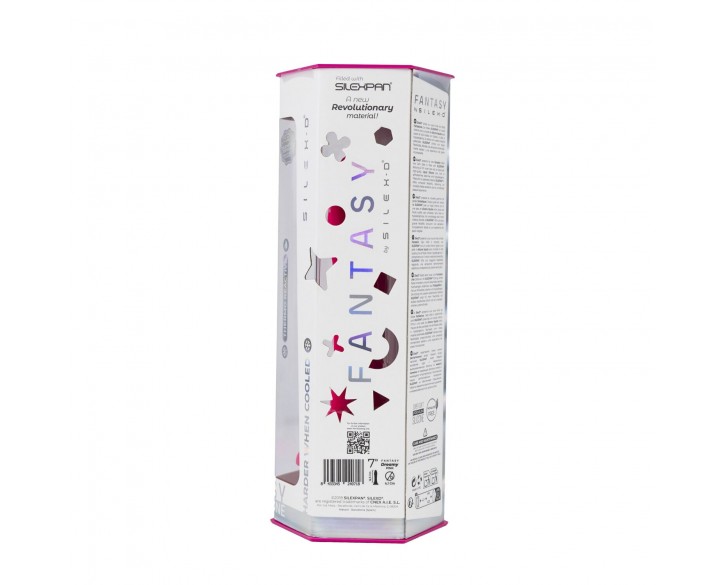 Фалоімітатор SilexD Fantasy Liquid Silicone Dreamy 7in Pink