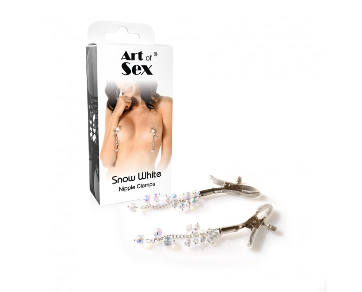 Затискачі для сосків Art of Sex Snow White