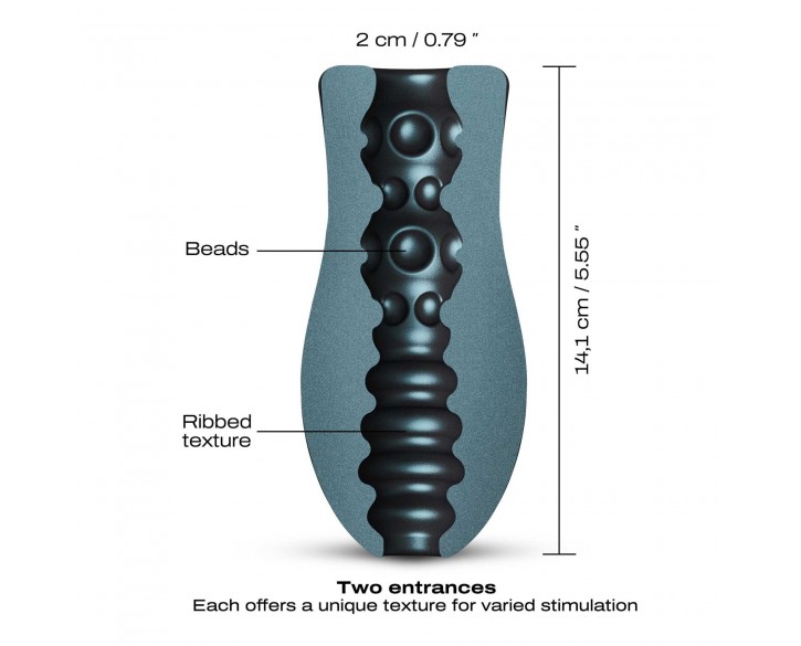 Мастурбатор Dorcel Sili-Cup Dual Sensation