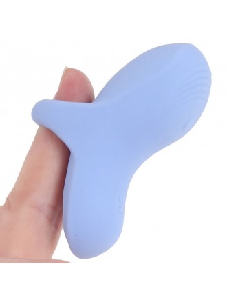 Вібратор на палець FUZU Sensa Skin Activated Fingertip Vibe – Pastel Blue, сенсорне керування, 8 режимів