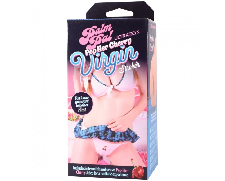 Мастурбатор Doc Johnson Palm Pal Virgin Stroker with Pop Her Cherry Juice