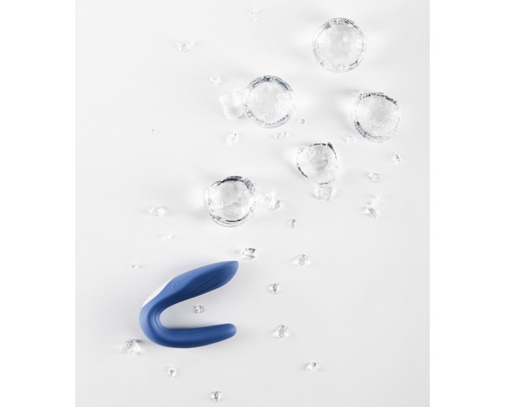 Вібратор для пар Satisfyer Double Whale з двома моторчиками