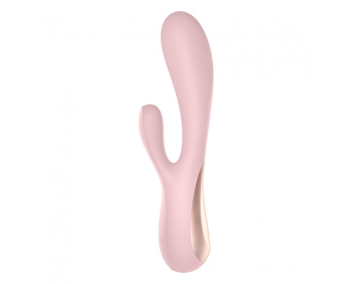 Смарт вібратор-кролик Satisfyer Mono Flex Mauve, 2 мотори, керування через інтернет