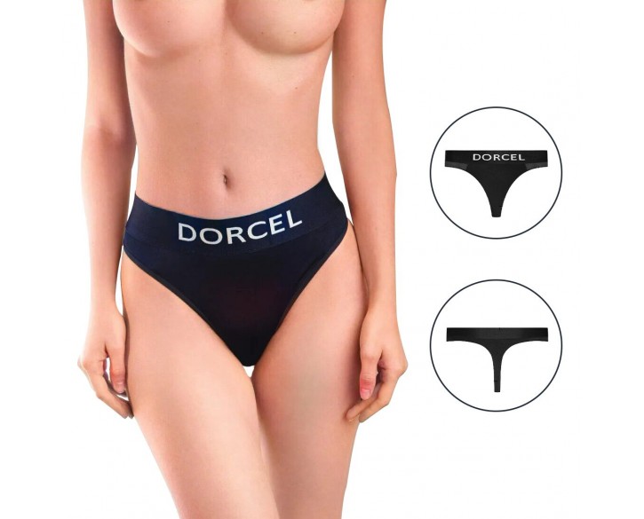 Трусики з кишенею для вібратора Dorcel PANTY LOVER S