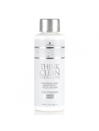 Пудра для догляду за іграшками Sensuva Think Clean Thoughts Toy Powder (56 г)