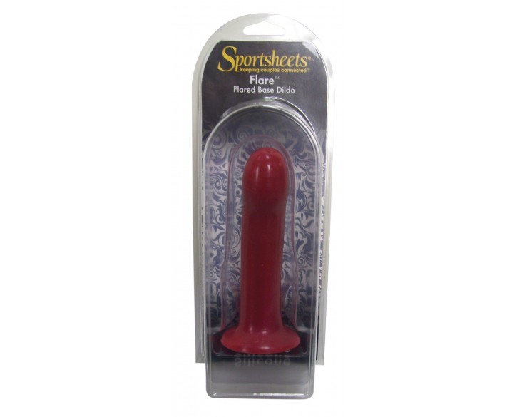 Насадка для страпона Sportsheets Silicone Dildo Flare, диаметр 3,3см