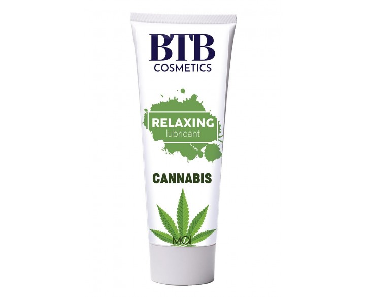 Змазка на гібридній основі BTB Relaxing Lubricant Cannabis (100 мл)