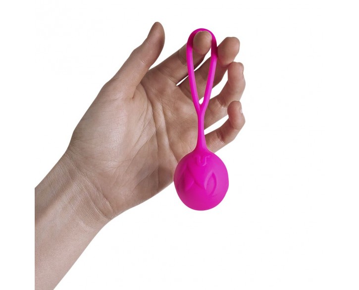 Вагінальні кульки Adrien Lastic Geisha Lastic Balls Mía Magenta (L), діаметр 4 см, маса 42 г